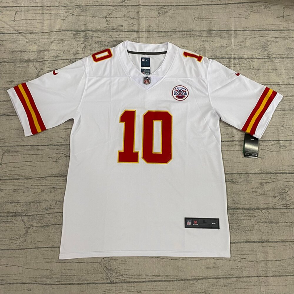 Kansas City Chiefs Tyreek Hill White Jersey 10#